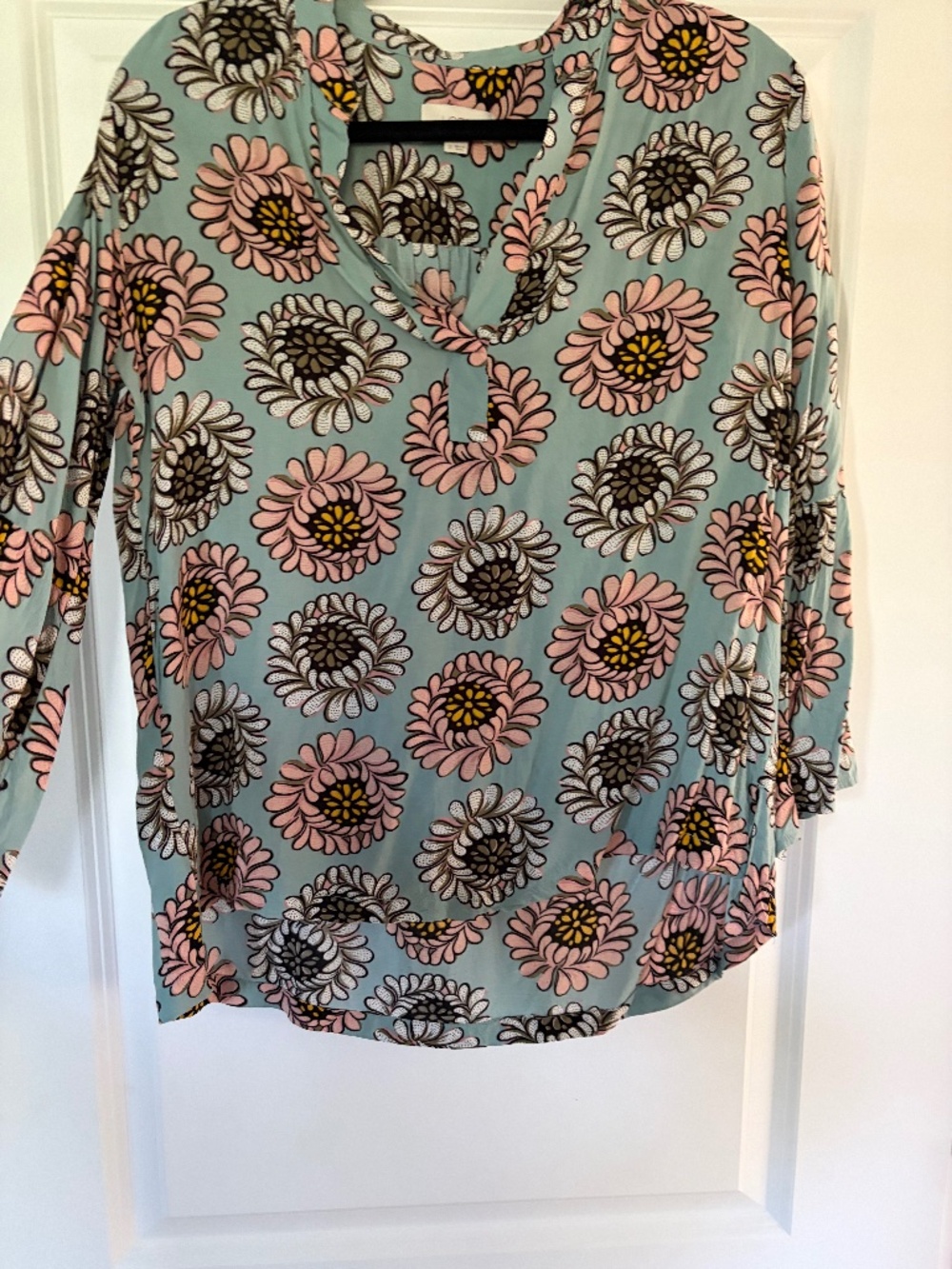 Loft floral blouse
